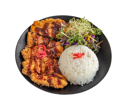 Japanese chicken rice bowl